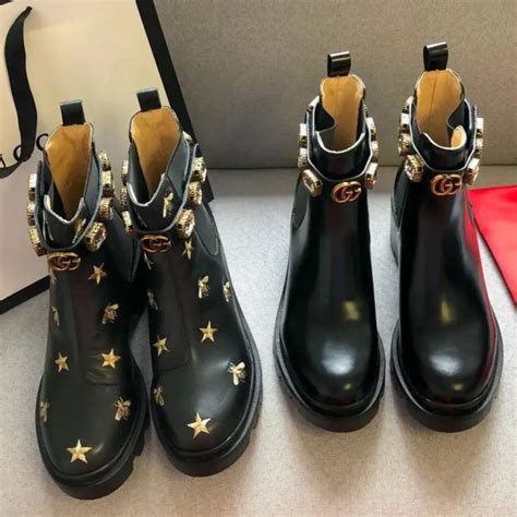 gucci sylvie boot replica|gucci ace shoes dupe.